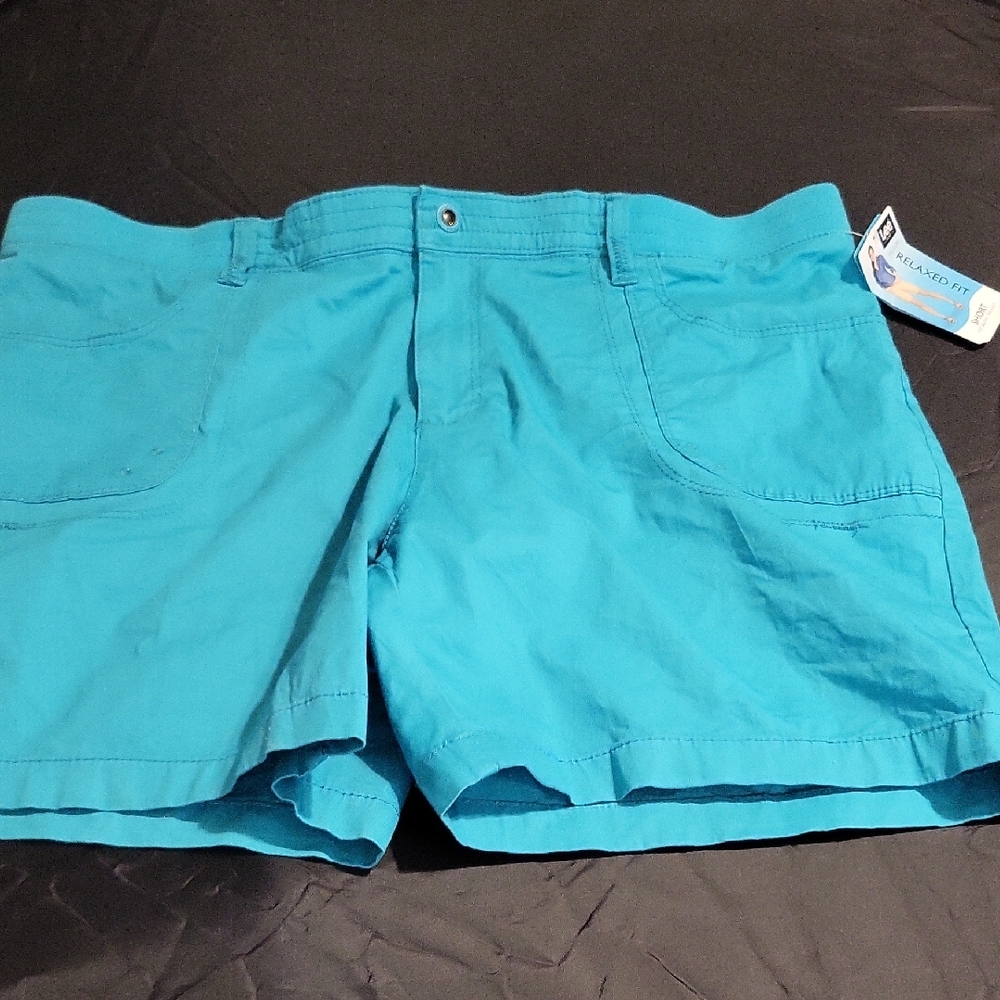 Lee Relaxed Fit Bright Teal Women's Shorts